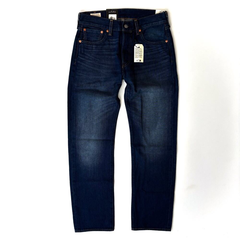 Levi's Premium Denim On The Borderline 005013592 501 Straight Leg Jeans 38 x 34